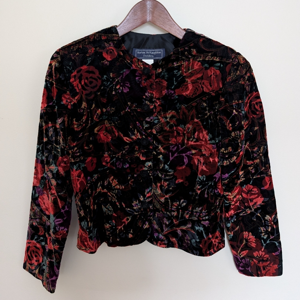 Vintage Norton McNaughton Velour Jacket Medium